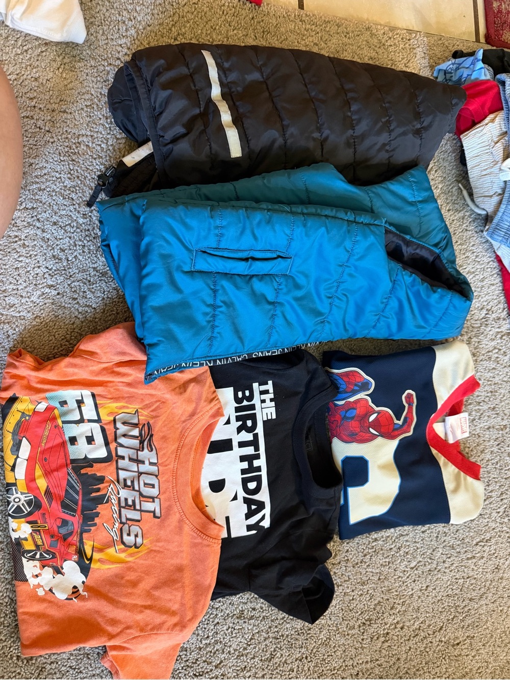 Blue Puffer Vest - Boys